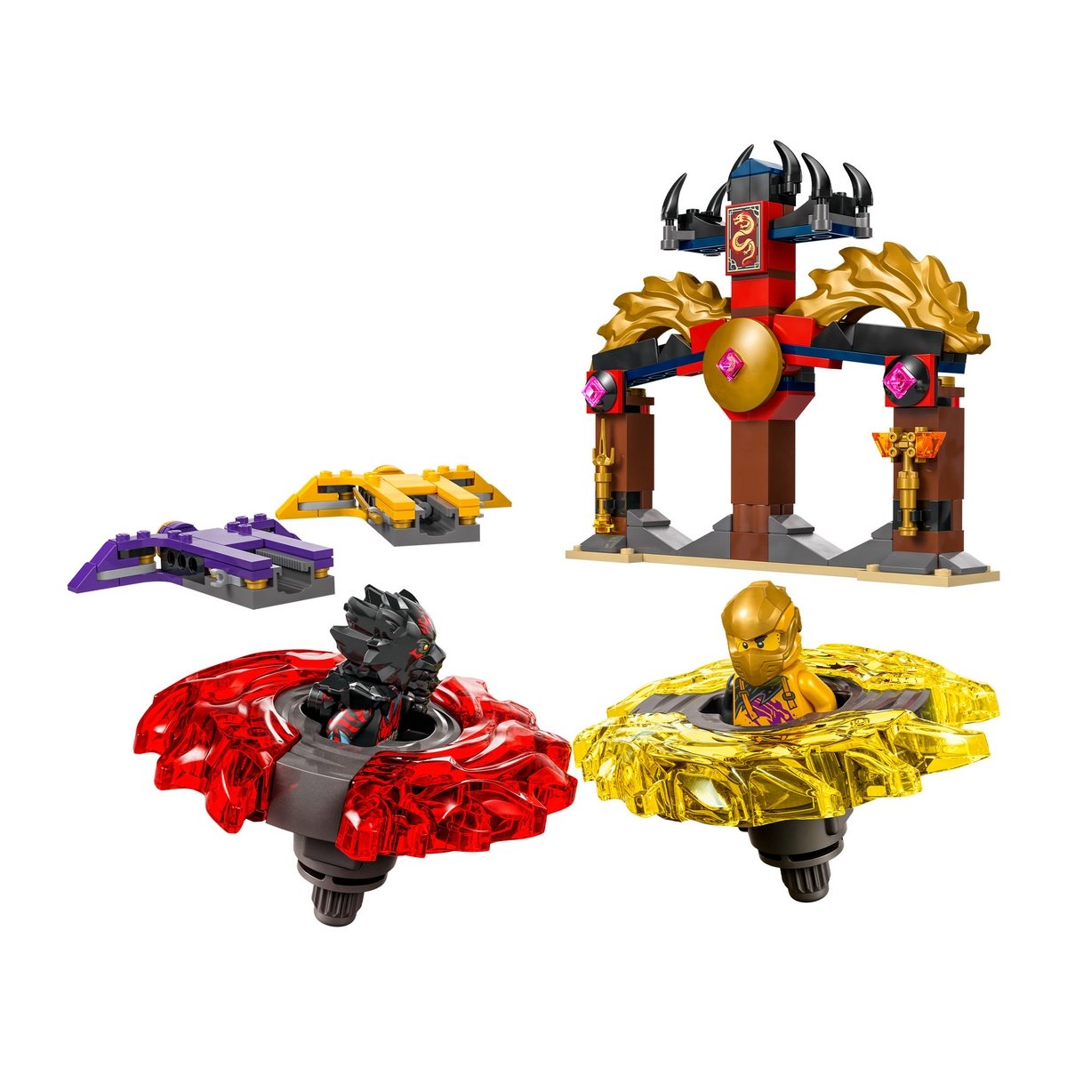Pack De Combate Spinjitzu Del Dragón Lego Ninjago